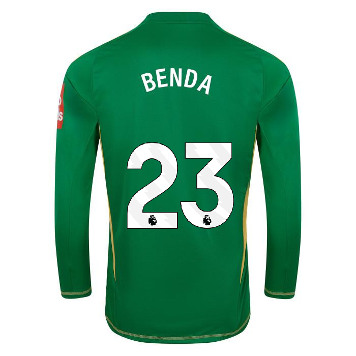 fulham 2425 adult 3rd gk shirt – 23 steven benda – adi01026-02 Fulham Kits | Top Collection For Every Supporter