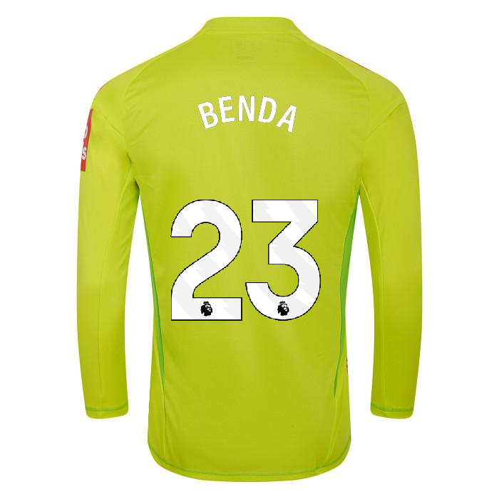 fulham 2425 adult away gk shirt – 23 steven benda – adi01016-02 Fulham Kits | Top Collection For Every Supporter