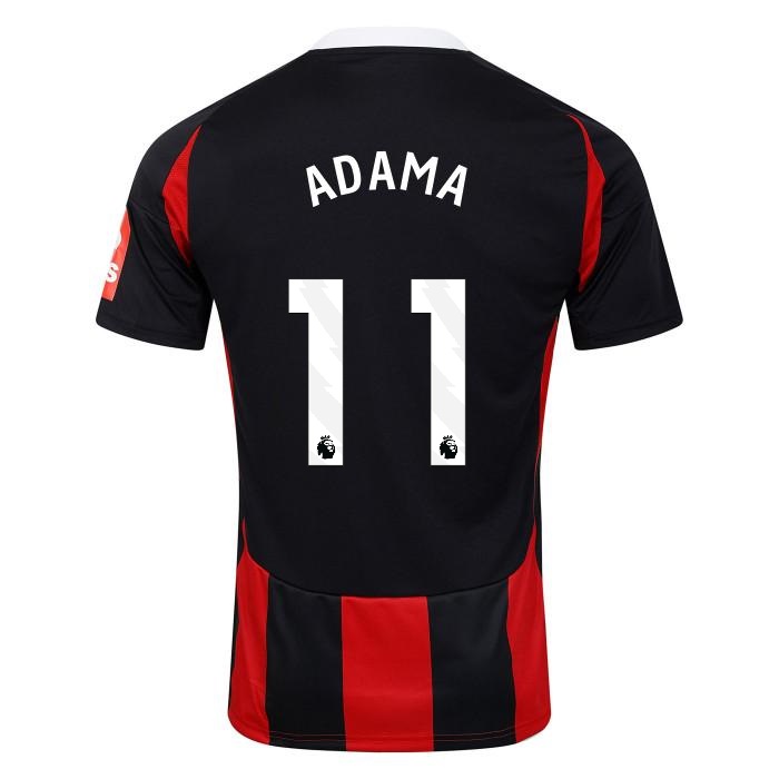 fulham 2425 adult away shirt – 11 adama traore – adi01074-02 Fulham Kits | Top Collection For Every Supporter