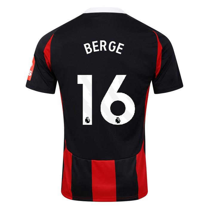 fulham 2425 adult away shirt – 16 sander berge – adi01074-02 Fulham Kits | Top Collection For Every Supporter