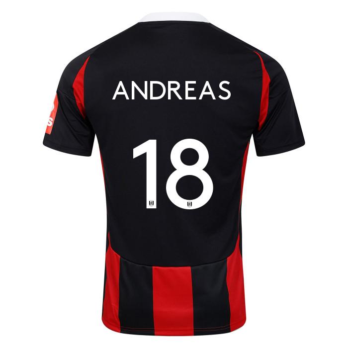 fulham 2425 adult away shirt – 18 andreas pereira Fulham Kits | Top Collection For Every Supporter