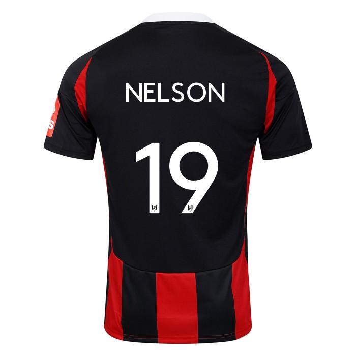 fulham 2425 adult away shirt – 19 reiss nelson Fulham Kits | Top Collection For Every Supporter