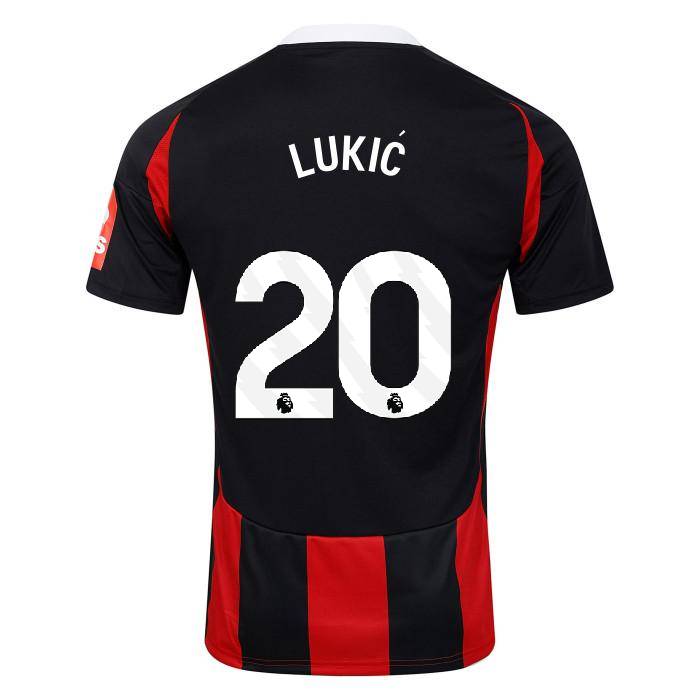 fulham 2425 adult away shirt – 20 sasa lukic – adi01074-02 Fulham Kits | Top Collection For Every Supporter