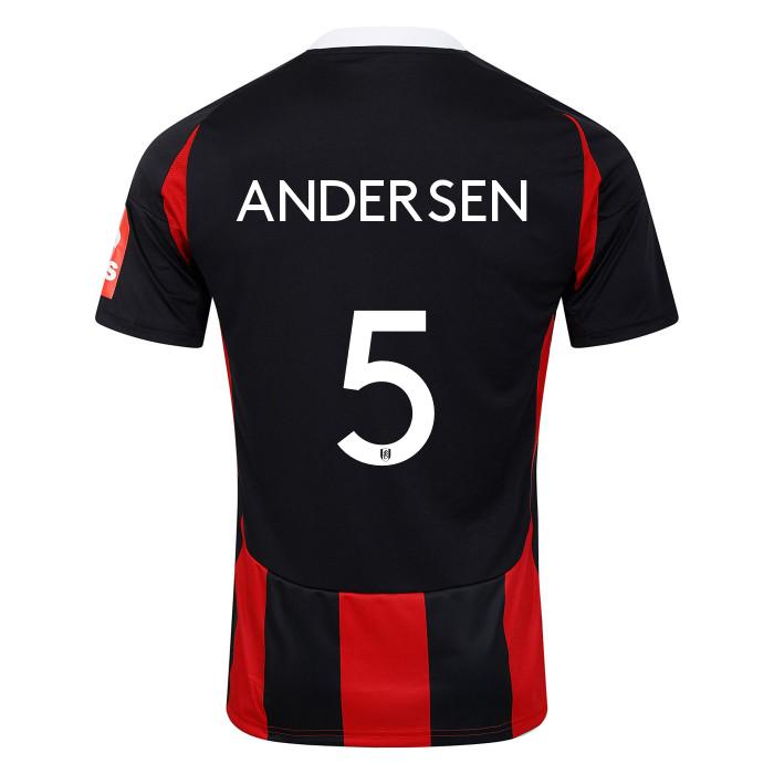 fulham 2425 adult away shirt – 5 joachim andersen Fulham Kits | Top Collection For Every Supporter