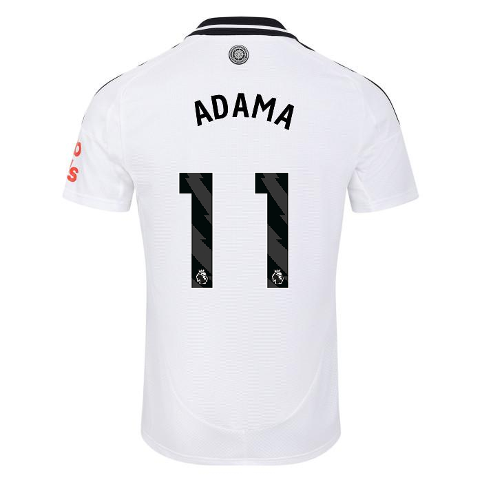 fulham 2425 adult home shirt  – 11 adama traore – adi01008-02 Fulham Kits | Top Collection For Every Supporter