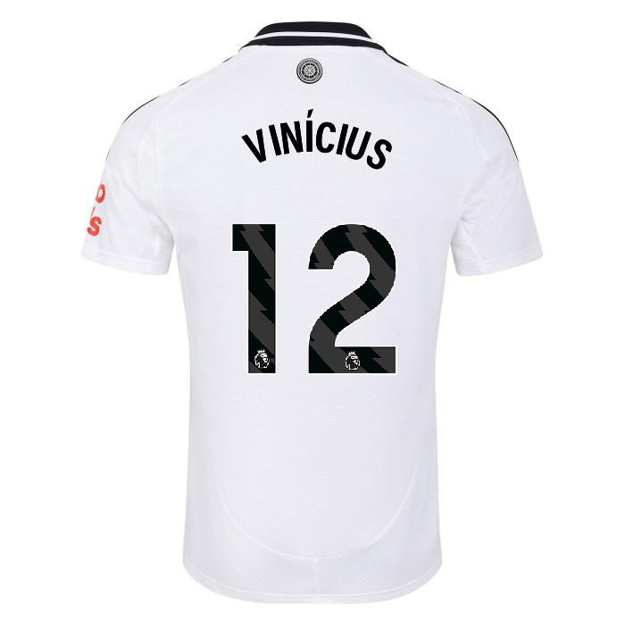 fulham 2425 adult home shirt  – 12 carlos vinicius – adi01008-02 Fulham Kits | Top Collection For Every Supporter