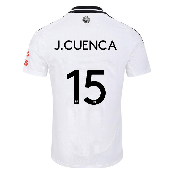 fulham 2425 adult home shirt  – 15 jorge cuenca Fulham Kits | Top Collection For Every Supporter