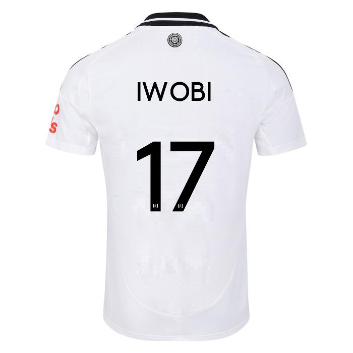 fulham 2425 adult home shirt  – 17 alex iwobi Fulham Kits | Top Collection For Every Supporter