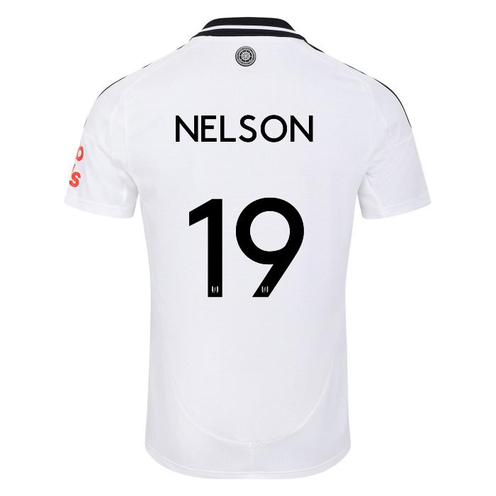 fulham 2425 adult home shirt  – 19 reiss nelson Fulham Kits | Top Collection For Every Supporter