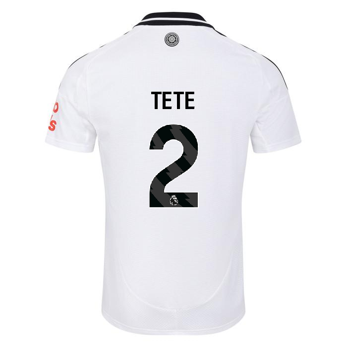 fulham 2425 adult home shirt  – 2 kenny tete – adi01008-02 Fulham Kits | Top Collection For Every Supporter