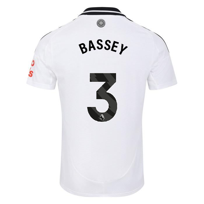 fulham 2425 adult home shirt  – 3 calvin bassey Fulham Kits | Top Collection For Every Supporter