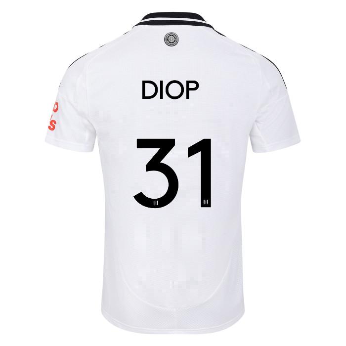 fulham 2425 adult home shirt  – 31 issa diop Fulham Kits | Top Collection For Every Supporter