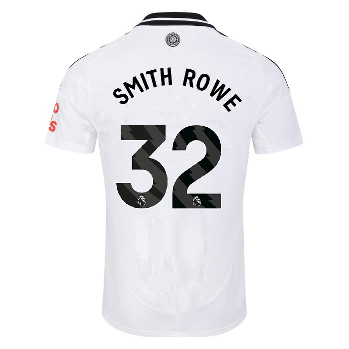 fulham 2425 adult home shirt  – 32 smith rowe – adi01008-02 Fulham Kits | Top Collection For Every Supporter