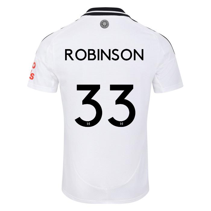 fulham 2425 adult home shirt  – 33 antonee robinson Fulham Kits | Top Collection For Every Supporter