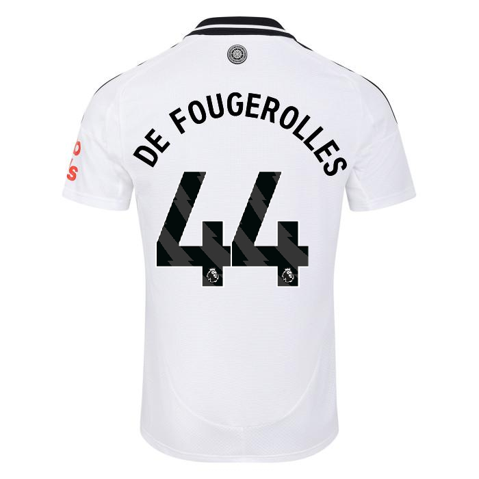 fulham 2425 adult home shirt  – 44 de fougerolles – adi01008-02 Fulham Kits | Top Collection For Every Supporter