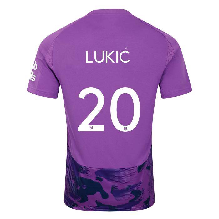 fulham 2425 adult third shirt – 20 sasa lukic Fulham Kits | Top Collection For Every Supporter