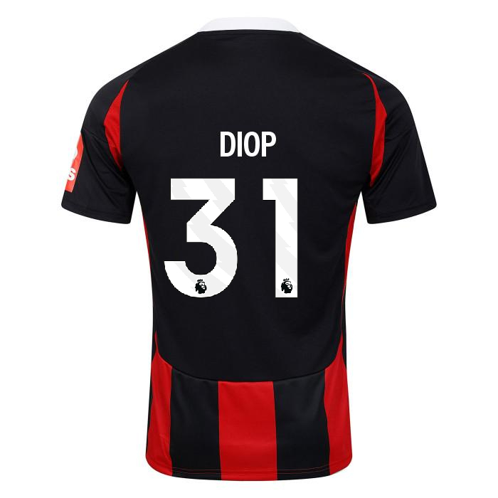 fulham 2425 away shirt – womens fit – 31 issa diop – adi01076-02 Fulham Kits | Top Collection For Every Supporter