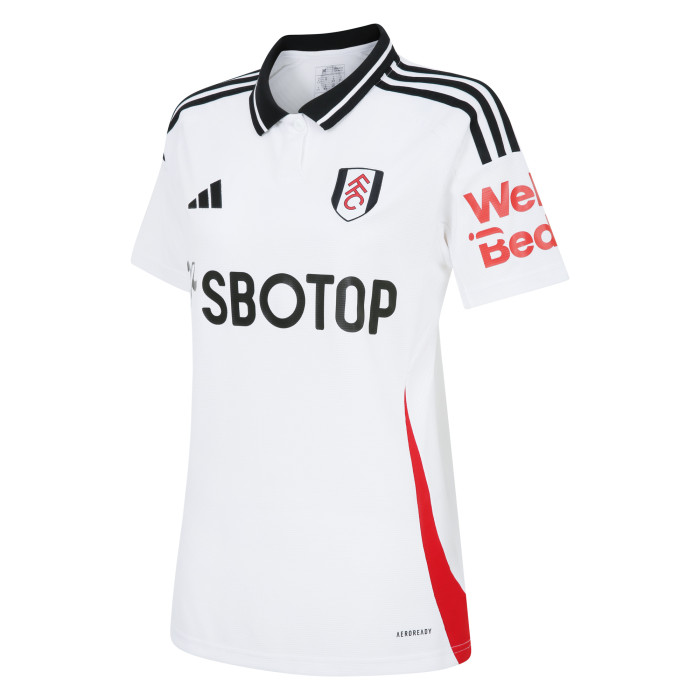 fulham 2425 home shirt – womens fit with custom printing Fulham Kits | Top Collection For Every Supporter